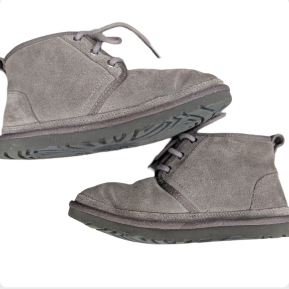 UGG Neumel Chukka Boots Charcoal Gray Men\'s Size 6 EXCELLENT CONDITION main image 8